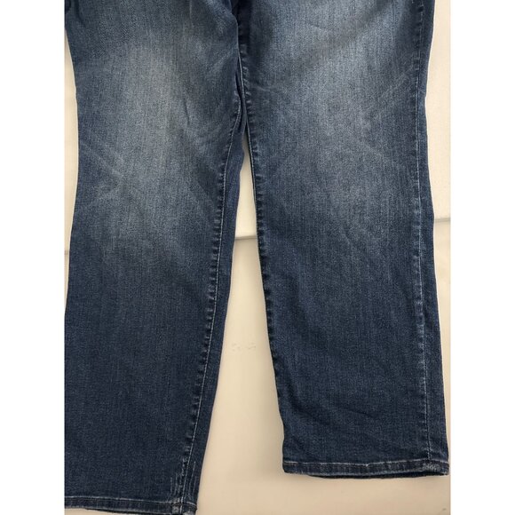 Kut from the Kloth Jeans Plus 20W Boyfriend Distressed Blue Denim Stretch Casual - Picture 11 of 15